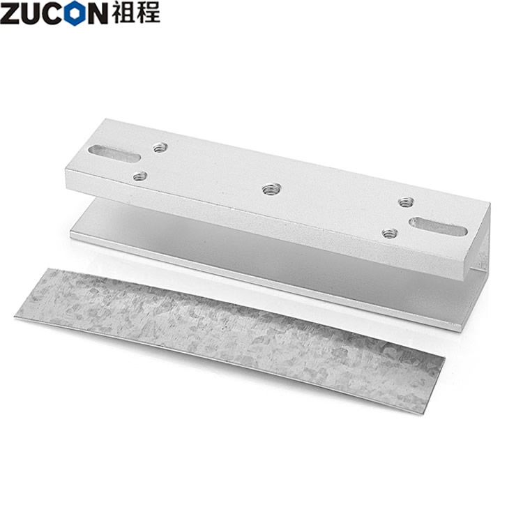 ZUCON B202 280公斤磁力鎖U型支架 磁力鎖玻璃門夾 磁力鎖配套門夾